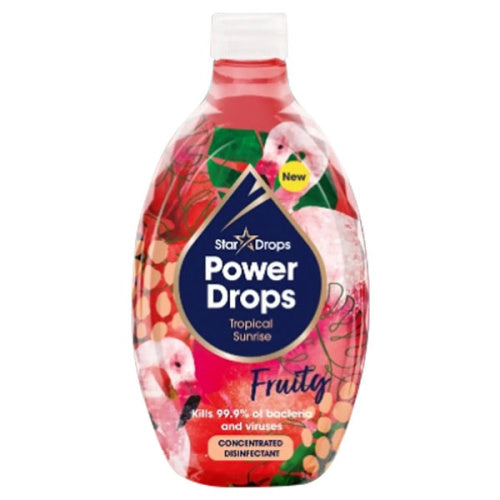 Stardrops Powerdrops Conc Disinfectant Tropical Sunrise 250ml | Affordable & Durable - Product Image Stardrops Powerdrops Conc Disinfectant Tropical Sunrise 250ml | Affordable & Durable - Product Image